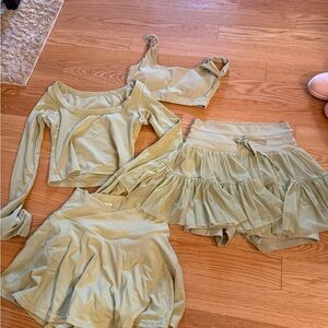 Popflex Active Pistachio Green Bundle set